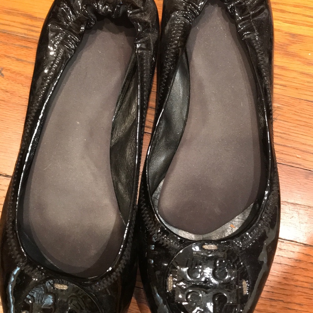 Tory Burch patent leather flats